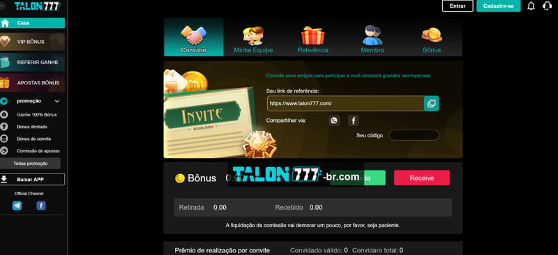 Cassino que ganha rodadas grátis no cadastro